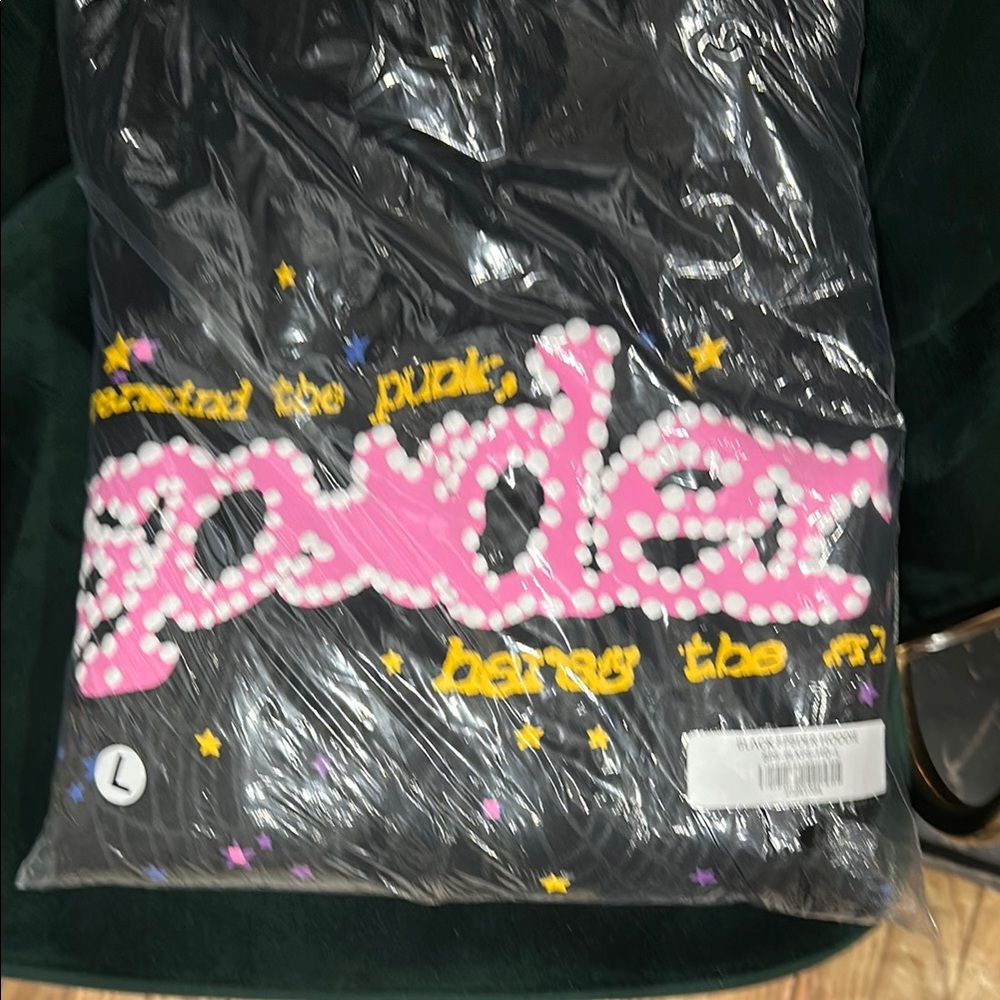 Black and Pink Graphic T-Shirt